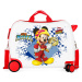 JOUMMABAGS Dětský kufřík na kolečkách - odražedlo - Mickey Joy