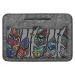 Bertoni Unisex's Felt Bag Organiser Boho