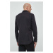 Košile Seidensticker černá barva, slim, s klasickým límcem, 01.675198