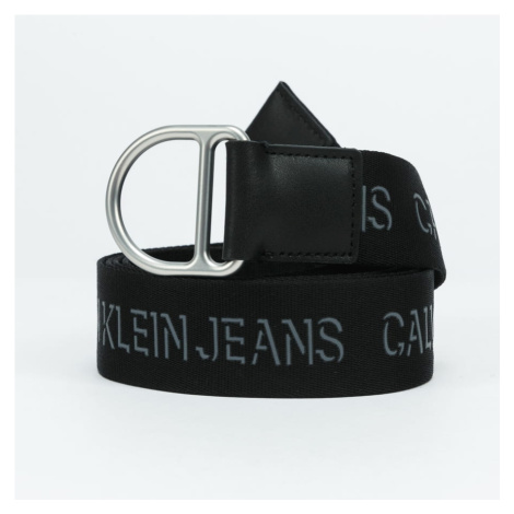 CALVIN KLEIN JEANS Slider D-Ring Webbing černý