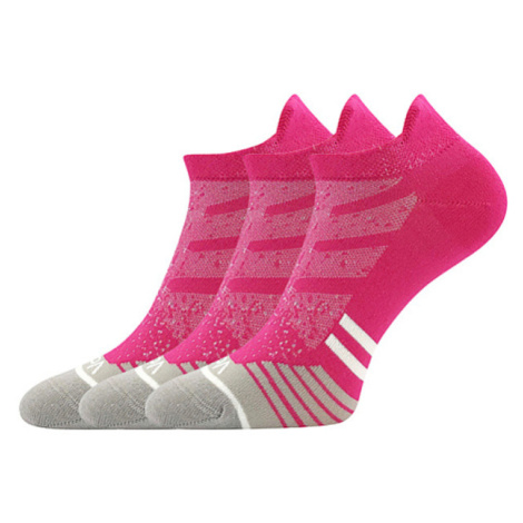 Voxx Rex 17 Dámské nízké ponožky - 3 páry BM000004113800100619 magenta