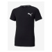 Černé klučičí sportovní tričko Puma Active - Kluci