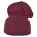 Čepice Urban Classics Leatherpatch Long Beanie - sand-KOPIE