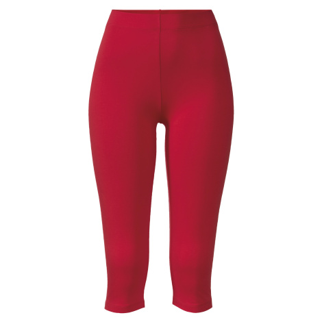 esmara® Dámské capri legíny (červená)