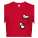 Pánské tričko Pandy v kapse - stylový originál