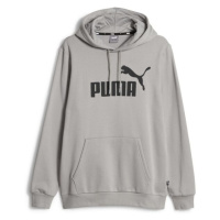 Puma ESSENTIALS BIG LOGO HOODIE Pánská sportovní mikina, šedá, velikost