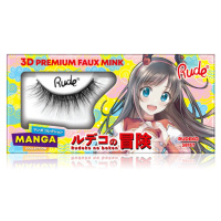 Rude Cosmetics Manga Collection 3D Premium Faux Mink umělé řasy typ Rudeko 2 ks