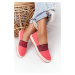 Espadrilles On A Braided Sole Big Star Red