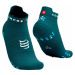 Compressport PRO RACING SOCKS V4.0 RUN Běžecké ponožky, tmavě zelená, velikost
