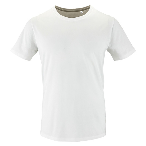 SOĽS Milo Pánské triko - organická bavlna SL02076 Bílá SOL'S