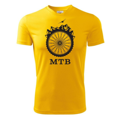 Pánské tričko MTB - pro milovníky horských kol nutnost BezvaTriko