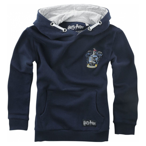 Harry Potter Kids - Ravenclaw detská mikina s kapucí námořnická modrá