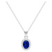 Preciosa Stříbrný náhrdelník Yala 5314 68 (řetízek, přívěsek)