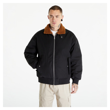 Calvin Klein Jeans Reversible Sherpa Bomber Jacket Black/ Brown