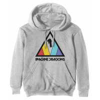 Imagine Dragons mikina, Triangle Logo Grey, pánská