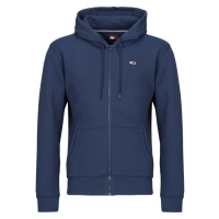 Tommy Jeans TJM REGULAR FLEECE ZIP HOODIE Tmavě modrá