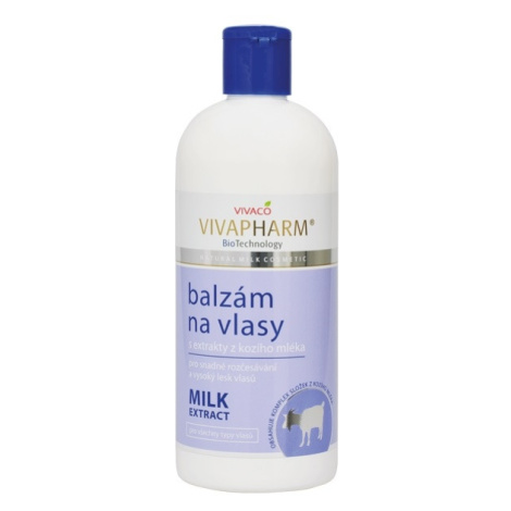 Vivaco Balzám na vlasy s kozím mlékem VIVAPHARM 400 ml