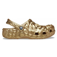 Crocs Cls metallic geometric clog Zlatá