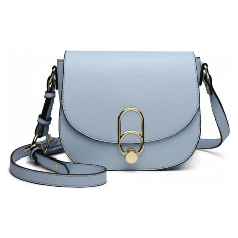 Modrá dámská klopnová kabelka Abby Lulu Bags