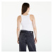 Calvin Klein Jeans Variegated Rib Woven Top Bright White