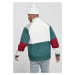 Pánská bunda // Starter Color Block Retro Jacket retro grn/wht/brick rd/gry