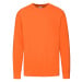 Orange Men's Sweatshirt Lightweight Set-in-Sweat Sweat Fruit of the Loom