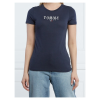 Tommy Jeans dámské tmavě modré tričko