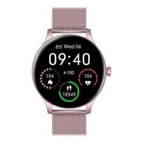 GARETT ELECTRONICS Smartwatch Classy růžová ocel chytré hodinky