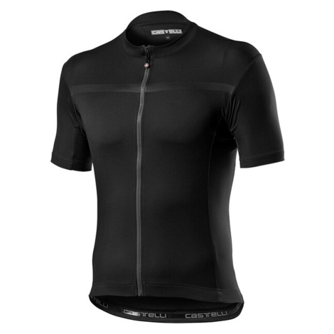CASTELLI Cyklistický dres s krátkým rukávem - CLASSIFICA - černá