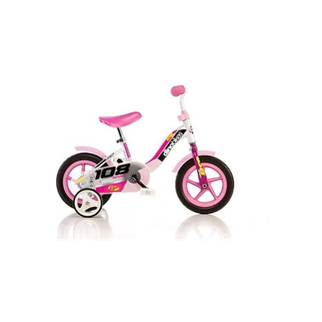 Dino Bikes růžová 10"