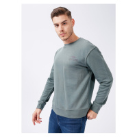 Lee Cooper Men's O Neck Emerald Green Sweatshirt 231 Lcm 241029 Neil Emerald