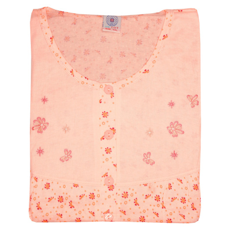 Maruška termo dámská noční košile hřejivá 1425 světle oranžová