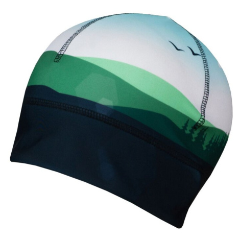 Sportovní čepice s otvorem pro culík Bjež NATURE černá/zelená BJEŽ