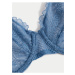 Modrá dámská krajková podprsenka s kosticemi Marks & Spencer Marseilles