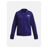 Under Armour Mikina UA Rival Terry FZ Hoodie-BLU - Holky