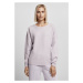 Ladies Chunky Fluffy Sweater - softlilac