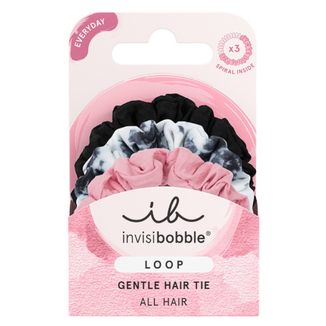 Invisibobble Loop Be Gentle gumička do vlasů 3 ks