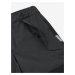 Černé dětské voděodolné kalhoty s povrchovou úpravou Reima Lento