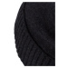 Čepice camel active knitted beanie cold dark grey melan