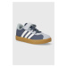 Dětské semišové sneakers boty adidas VL COURT 3.0 EL C
