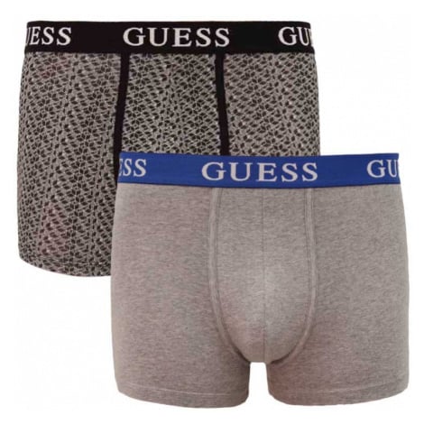 2PACK pánské boxerky Guess vícebarevné (U1GG03K6YW1-FT90)