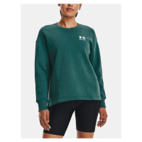 Under Armour Mikina Rival Fleece Oversize Crew-GRN - Dámské