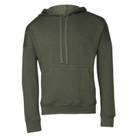 Canvas Unisex mikina s kapucí CV3729 Military Green