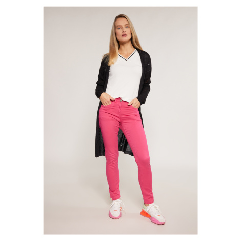Monnari Kalhoty Classic Dámské kalhoty Pink