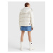 Krémová dámská prošívaná zimní bunda Tommy Jeans Alaska Puffer