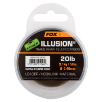 Fox Šokový vlasec Edges Illusion 50m - 0.40mm / 20lb / 9.09kg