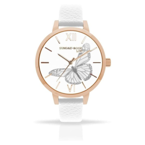 Sunday Rose dámské designové hodinky Alive Butterfly Sense