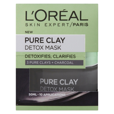 L´OREAL Pure Clay Detox Maska 50 ml L’Oréal Paris