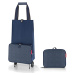 Reisenthel Foldabletrolley Herringbone Dark Blue