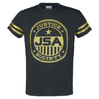 Black Adam JSA Justice Society Tričko černá